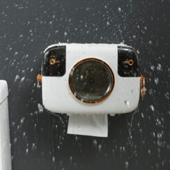 Wall-mounted Camera Shape Toilet Roll Tissue Dispenser