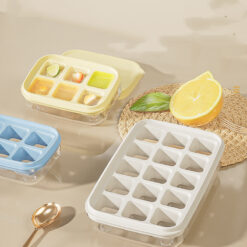 Silicone Household Square Pressed Ice Cube Mold Tray