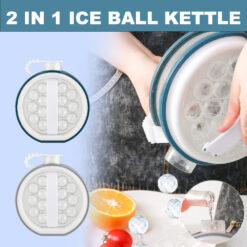 2 In 1 Portable Kitchen Ice Bottle Cold Kettle Ball Maker