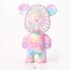 Portable USB Rechargeable Bear Shape Handheld Fan