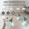 USB Charging Smart LED Light Up Cat Teasing Ball Toy