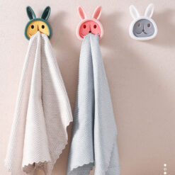 Creative Silicone Towel Hook Sucker Hanger Holder