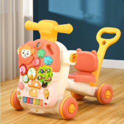 Multi-functional Anti-rollover Baby Learning Walker