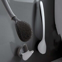 Wall-mounted Silicone Magnetic Toilet Cleaning Brush