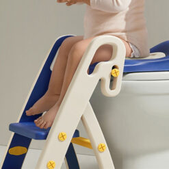 Ergonomic Foldable Children Toilet Ladder Potty Seat