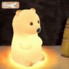 Cute Cartoon Silicone Night Light Children's Lamp