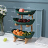 Wooden Ceramic Multi-layer Dried Fruit Tray Rack