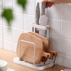 Household Kitchen Cutting Board Knife Storage Racks