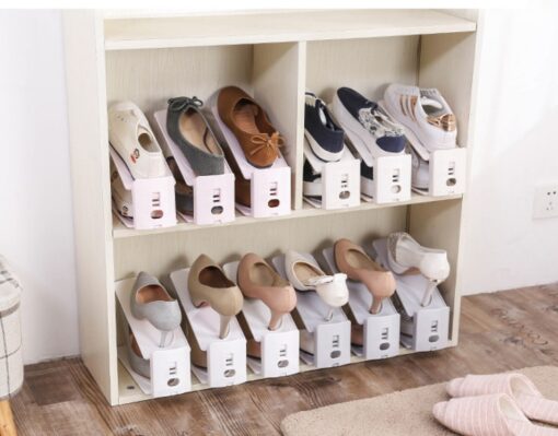 Non-Slip Adjustable Shoe Storage Rack Organizer