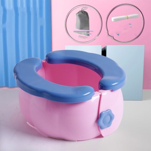 Portable Outdoor Children's Toilet Potty Seat Trainer