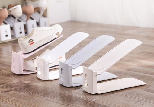 Non-Slip Adjustable Shoe Storage Rack Organizer - Image 3