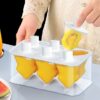 Cute Silicone Ice Cream Popsicle Cube Mold Maker