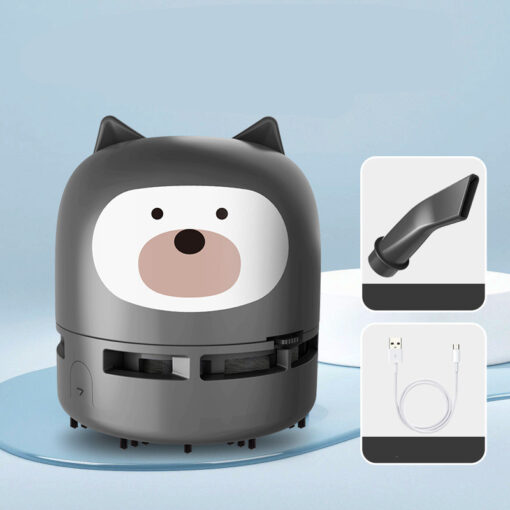 Portable Cartoon Mini USB Desktop Vacuum Cleaner