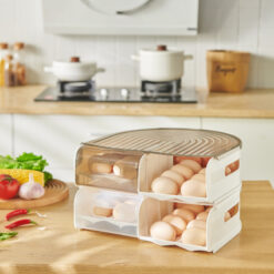 Multiple-Layers U-shaped Stackable Egg Storage Box