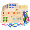 Digital Pairing Counting Sticks Early Education Board Toy