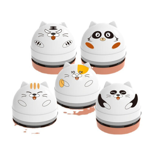 Portable Cute Cartoon Desktop Vacuum Cleaner