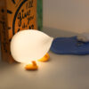 Creative Duck Rechargeable Bedroom Night Light Lamp