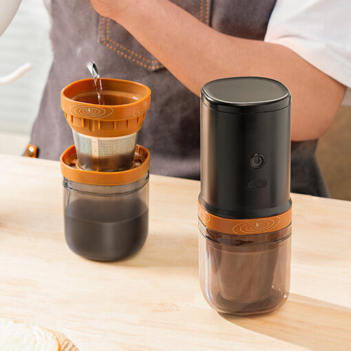 Portable Integrated Grinding Brewing Coffee Machine