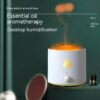 Ultrasonic USB Flame Night Light Lamp Air Humidifier