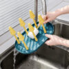 Multi-purpose Glass Cup Cleaning Brush Storage Rack