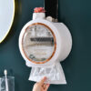 Wall Mounted Punch Free Tissue Storage Dispenser