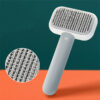 Stainless Steel Pet Hair Brush Hair Massage Comb. combing is more economical, comfortable to hold, non-slip, and more convenient to care for pet hair.