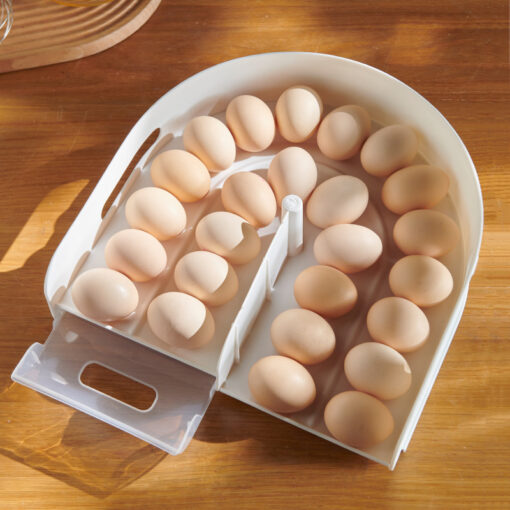 Multiple-Layers U-shaped Stackable Egg Storage Box - Image 2