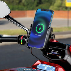 Wireless Charging Dual Mode Motorcycle Phone Holder