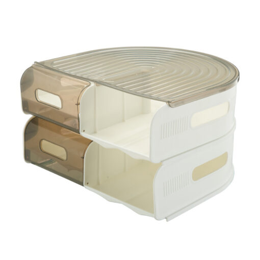 Multiple-Layers U-shaped Stackable Egg Storage Box - Image 6