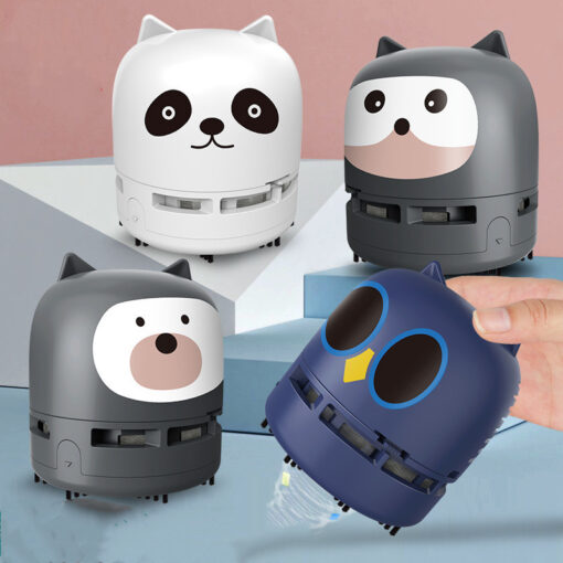 Portable Cartoon Mini USB Desktop Vacuum Cleaner