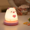 Creative Silicone USB Rechargeable Night Light Lamp