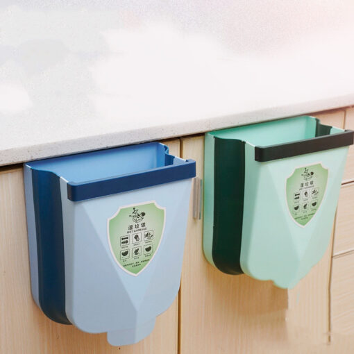 Wall-mounted Household Garbage Storage Basket Bucket