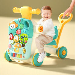 Multi-functional Anti-rollover Baby Learning Walker