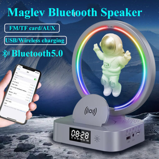 Magnetic Mini Astronaut Levitation Bluetooth Speaker