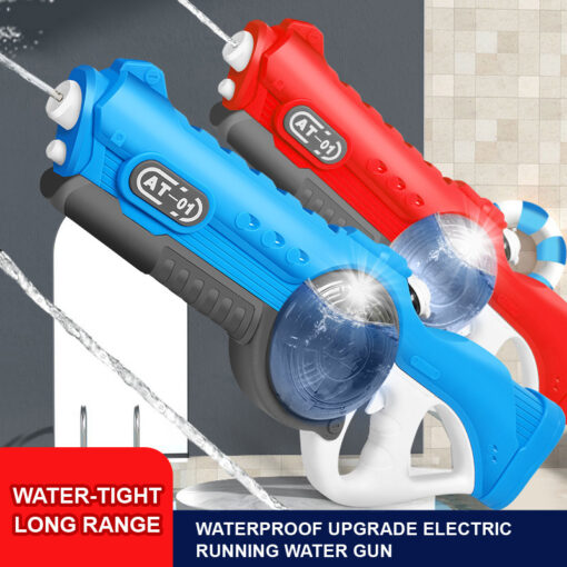 Automatic Electric LED Suction Water Gun Squirt Toy