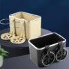 Multifunctional Double Car Cup Tissue Storage Box