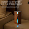 Ultrasonic Wood Grain USB LED Light Air Humidifier