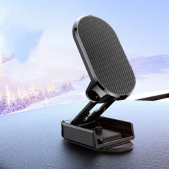 Magnetic 360° Rotation Folding Alloy Car Holder