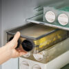 Double Layer Detachable Refrigerator Ice Storage Box