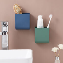 Wall-mounted Remote Control Storage Box Holder