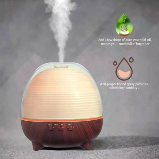 Multifunctional Ultrasonic Wood Grain Humidifier