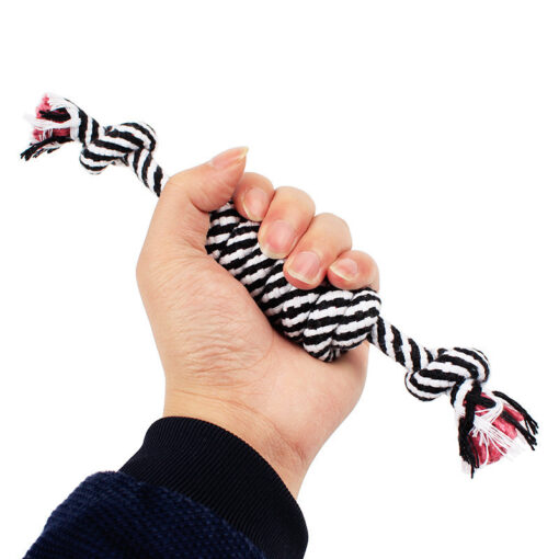 Interactive Pet Cotton Rope Molar Bite-resistant Toy