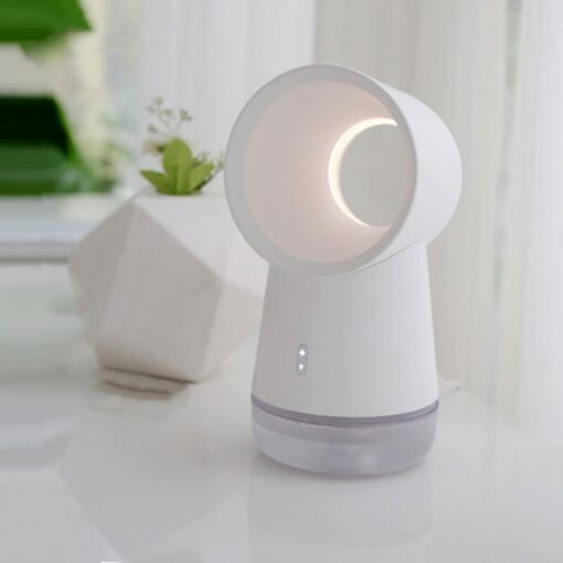 Portable Leafless Desktop Humidifier Cooling Fan