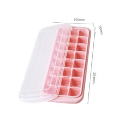 Household Silicone Square Ice Cube Mold Maker Tray
