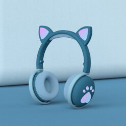 Luminous Retractable Cool Cat Ear Bluetooth Headset
