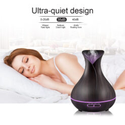 Creative Ultrasonic LED Lights Aroma Diffuser Humidifier