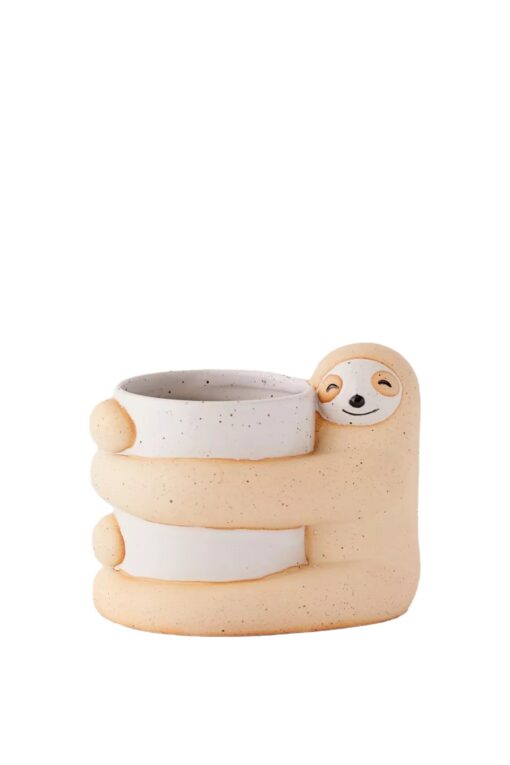 Creative Cute Cartoon Sloth Flower Pot Potted Plants