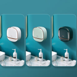 360-degree Punch-Free Self-draining Bar Soap Holder