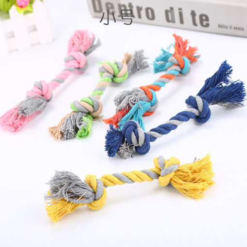 Interactive Dog Bite-resistant Cotton Rope Toy