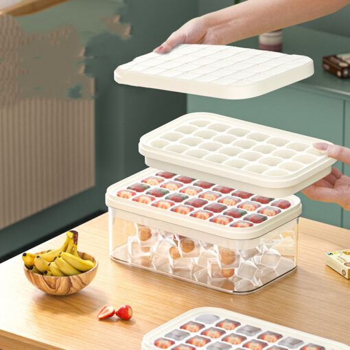 Creative Press Type Ice Cube Mold Maker Tray